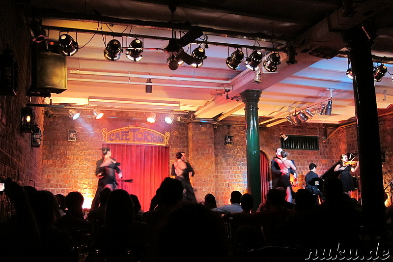 Tangoshow im Cafe Tortoni, Buenos Aires, Argentinien