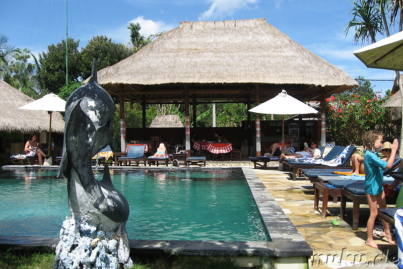 Tanis Villa am Mushroom Beach, Nusa Lembongan, Indonesien