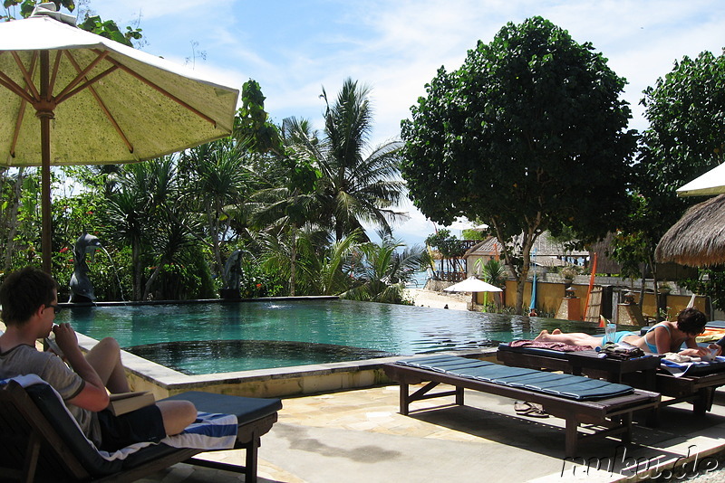 Tanis Villa am Mushroom Beach, Nusa Lembongan, Indonesien