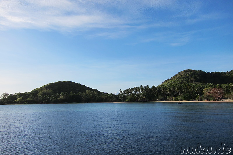 Tao Philippines Strandcamp - Unterkunft am dritten Tag