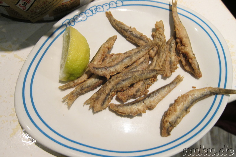 Tapa in Madrid, Spanien