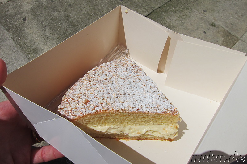 Tarte Tropezienne - Cremetorte aus St. Tropez, Frankreich