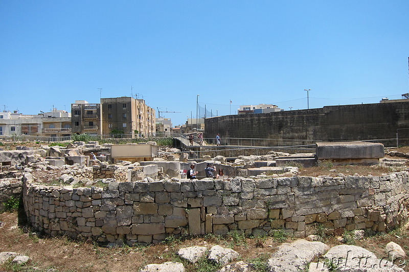 Tarxien Temples in Paolo, Malta