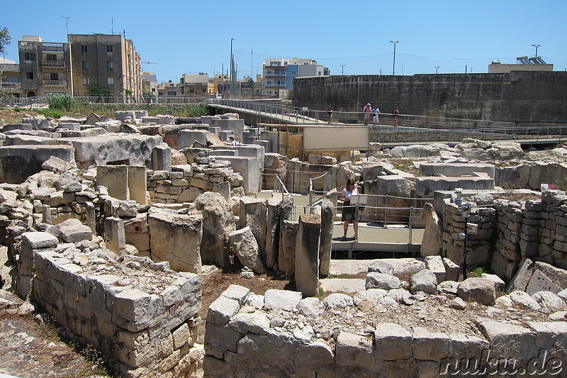 Tarxien Temples in Paolo, Malta