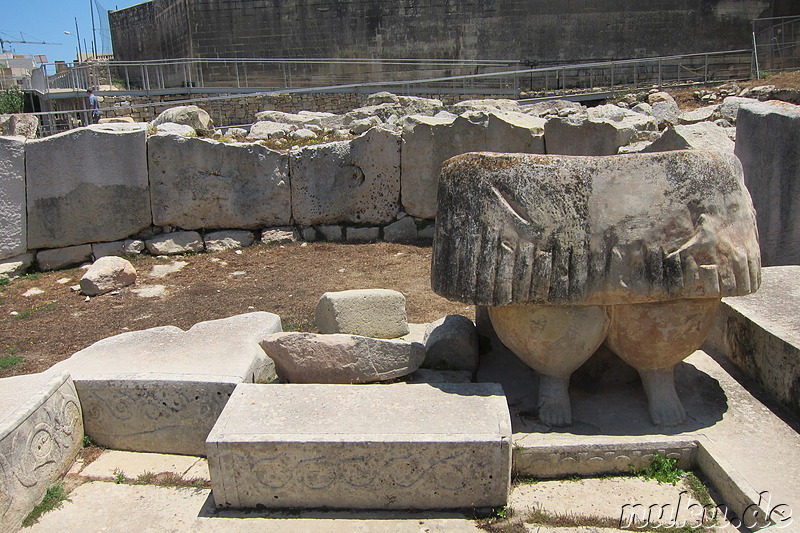 Tarxien Temples in Paolo, Malta