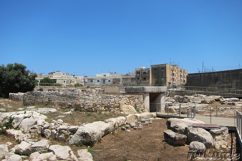 Tarxien Temples in Paolo, Malta