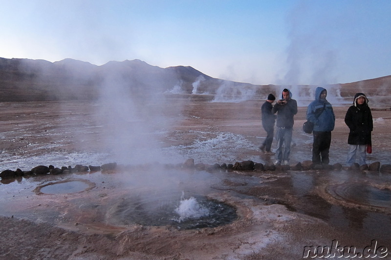 Tatio Geisers in der Atacamawüste, Chile