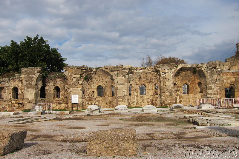 Tempel von Apollo und Athena in Side, Türkei