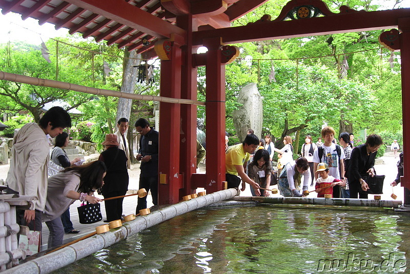 Tenman-gu Tempel in Dazaifu bei Fukuoka, Japan