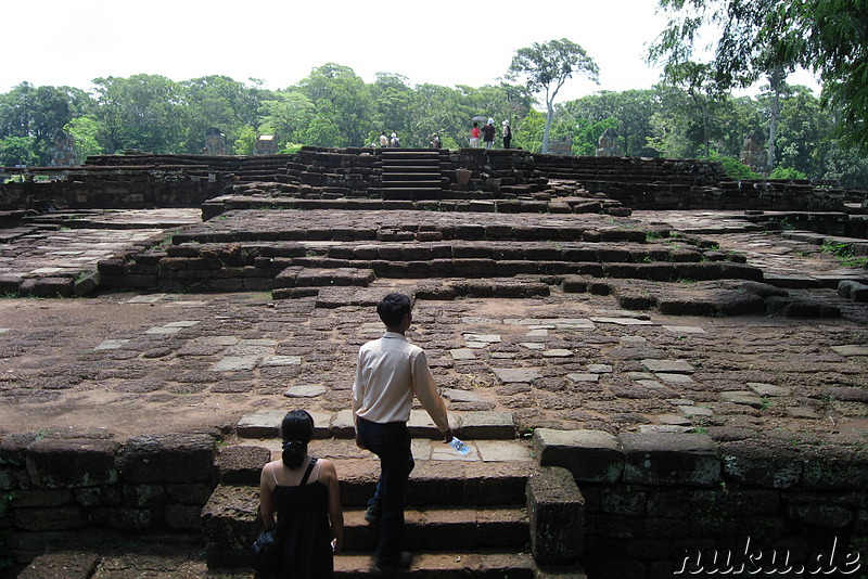 Terrace of the Elephants in Angkor Thom