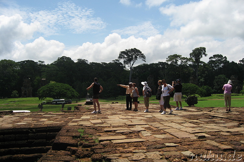 Terrace of the Elephants in Angkor Thom