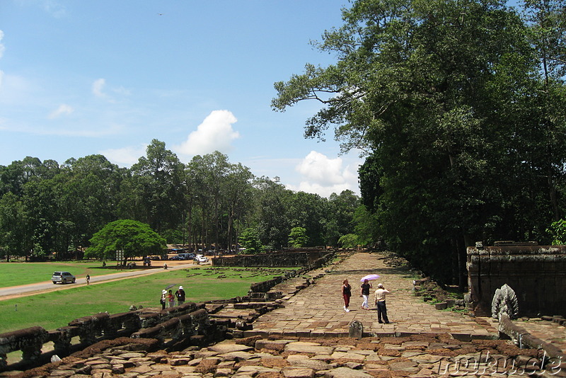 Terrace of the Elephants in Angkor Thom