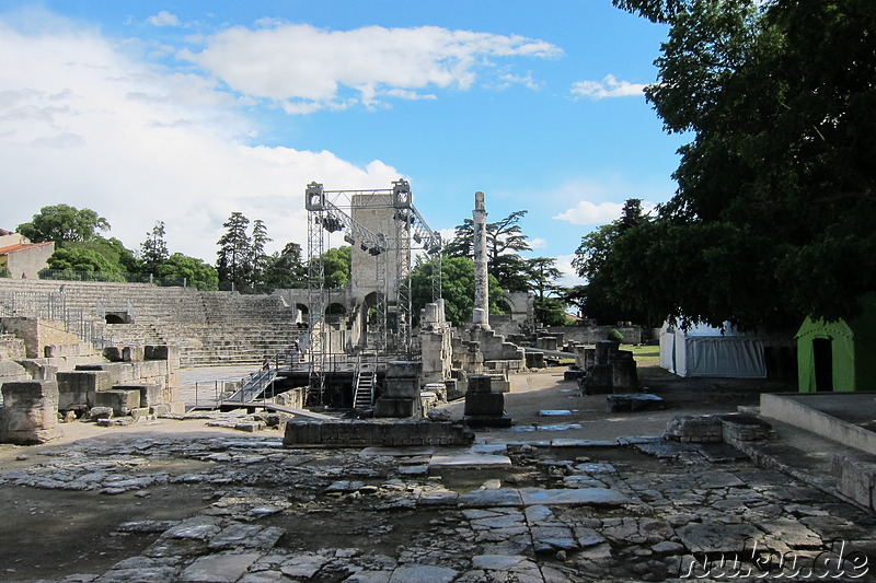 Theatre Antique - Antikes Theater in Arles, Frankreich