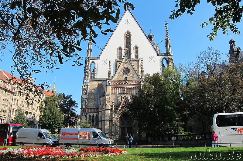 Thomaskirche in Leipzig, Sachsen