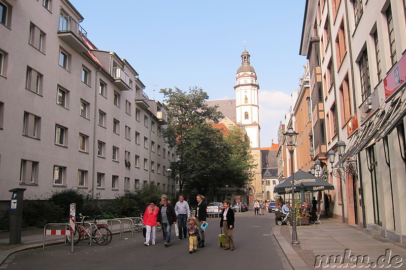 Thomaskirche in Leipzig, Sachsen