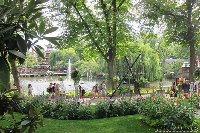 Tivoli - Freizeitpark in Kopenhagen, Dänemark