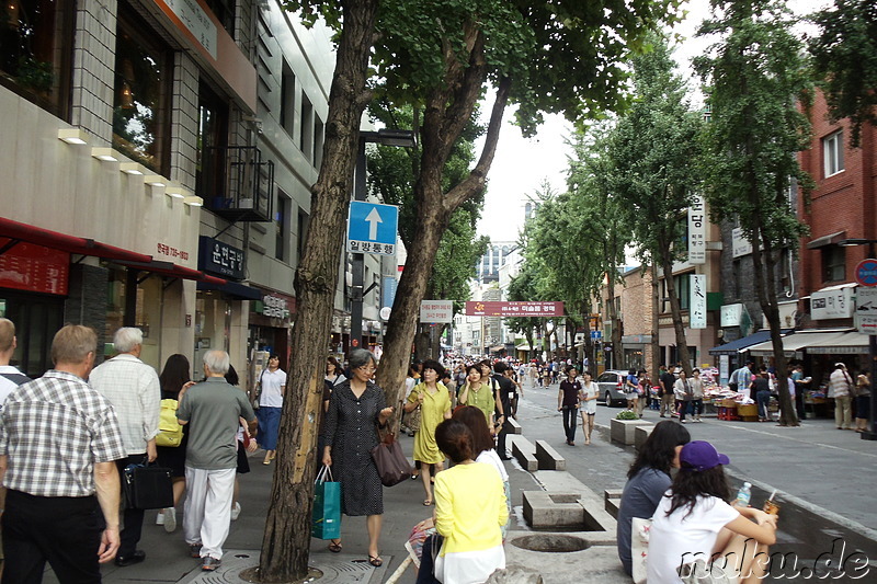 Touristenviertel Insadong, Seoul, Korea