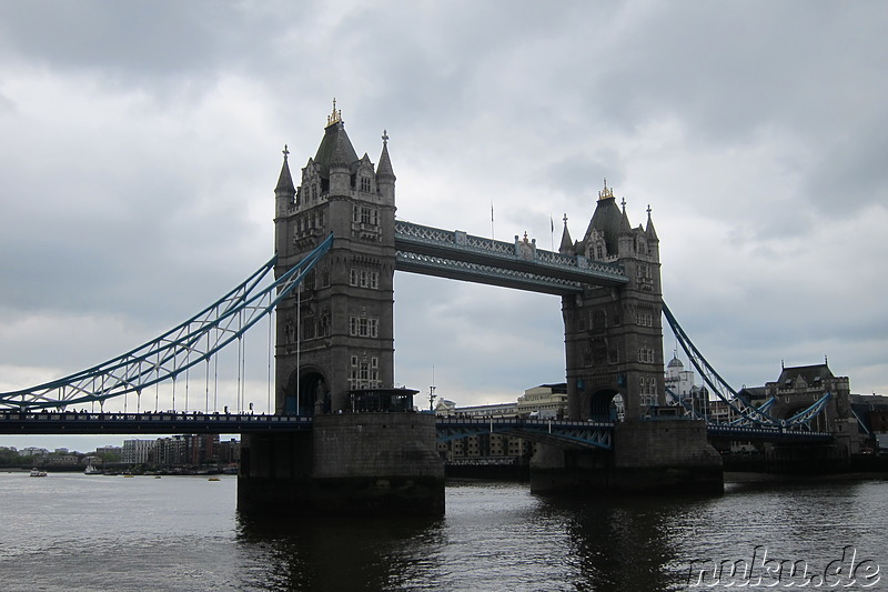 Tower Bridge in London, England