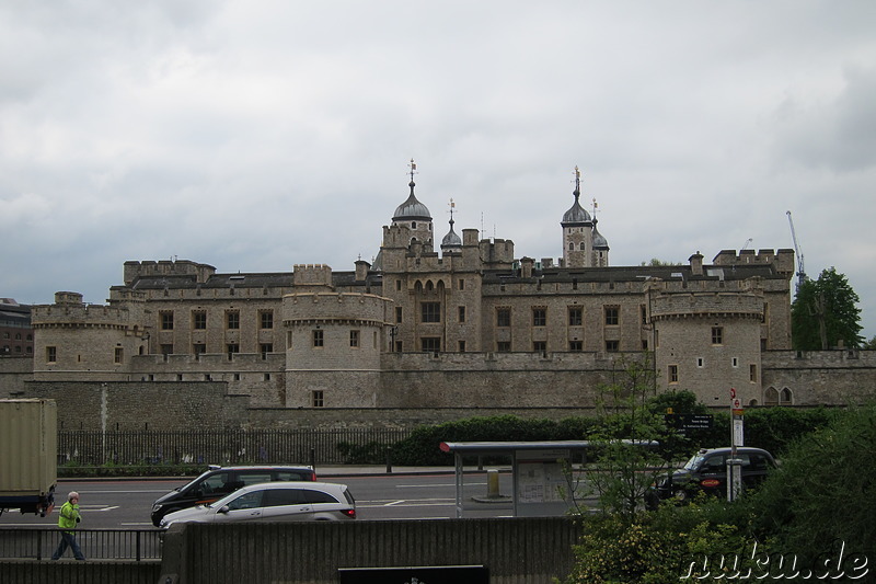 Tower of London in London, England