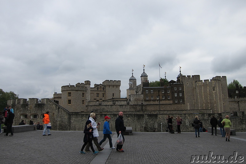 Tower of London in London, England