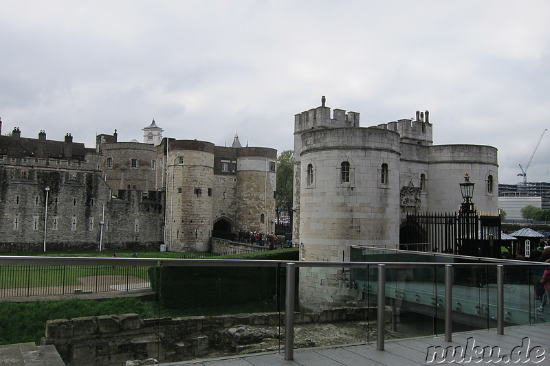 Tower of London in London, England