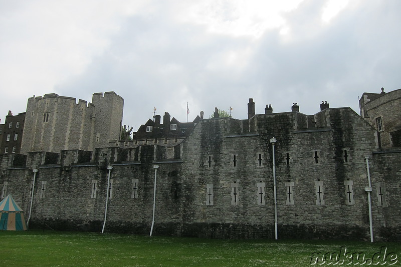 Tower of London in London, England