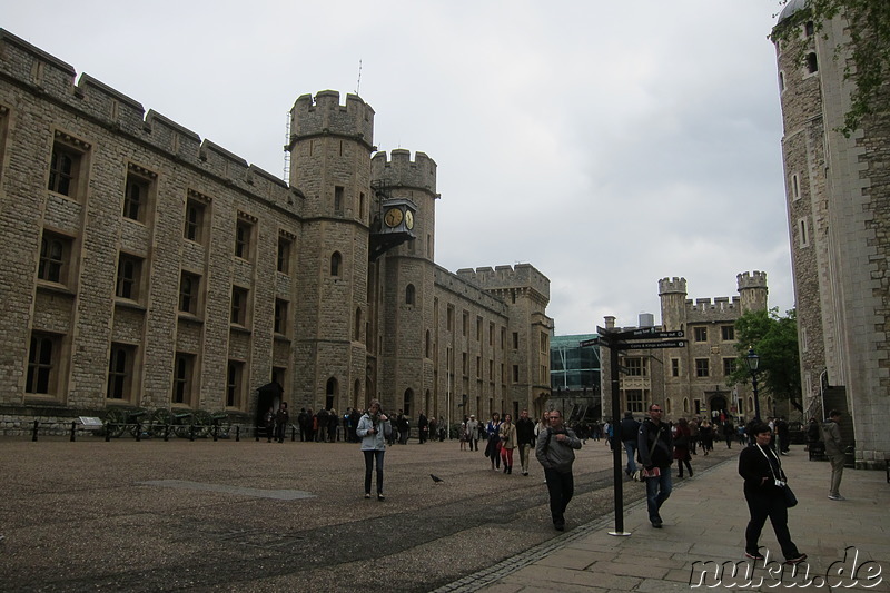 Tower of London in London, England