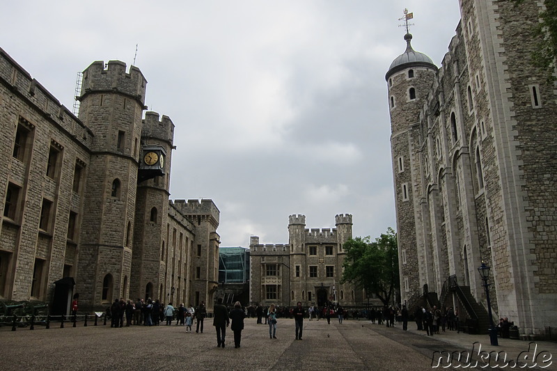 Tower of London in London, England