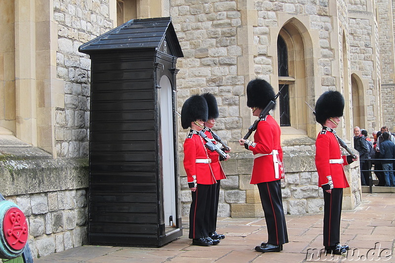 Tower of London in London, England