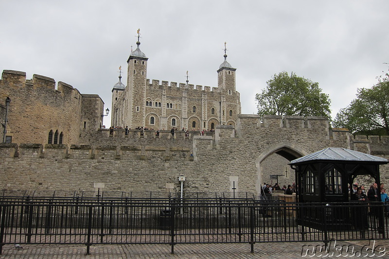 Tower of London in London, England