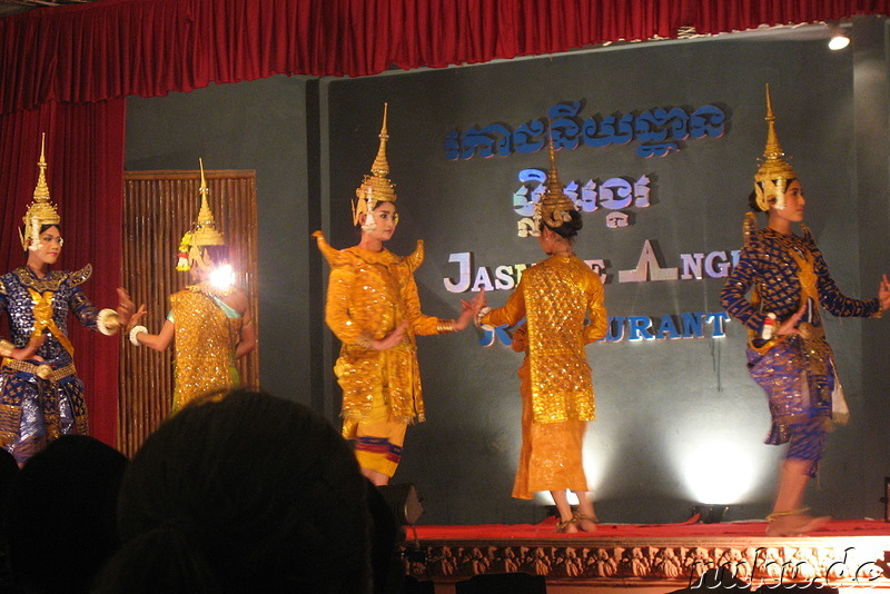 Traditioneller Apsara-Tanz im Jasmine Angkor, Siem Reap, Kambodscha