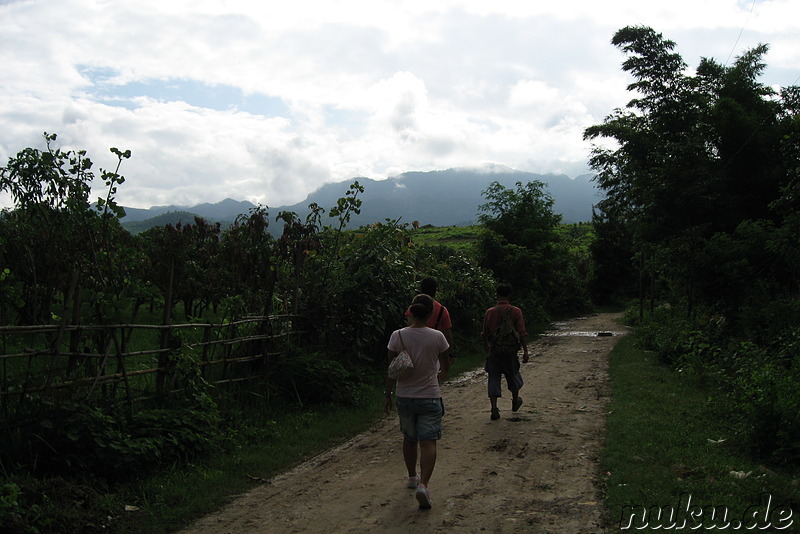 Trekking zum Pa-O-Village am Inle Lake, Myanmar