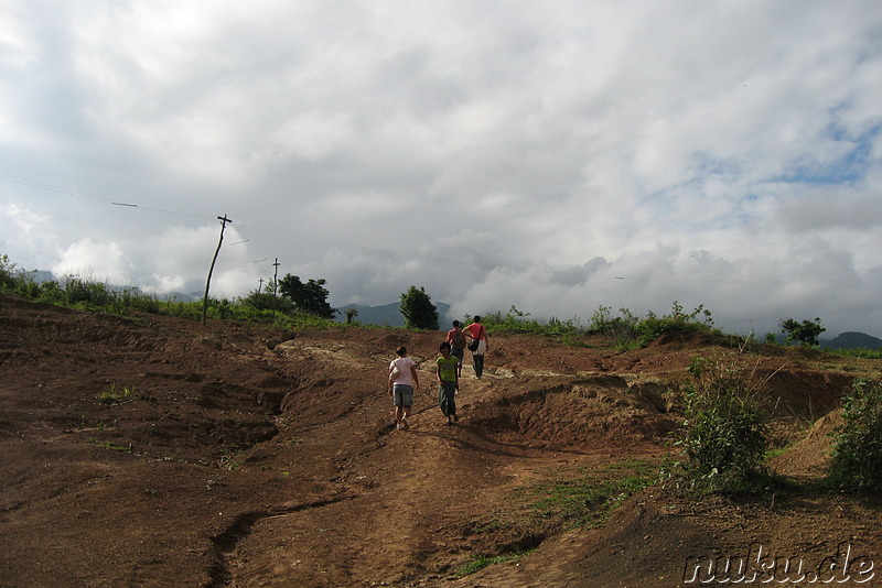 Trekking zum Pa-O-Village am Inle Lake, Myanmar