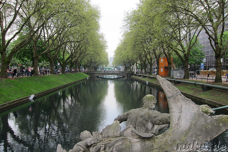 Tritonbrunnen in Düsseldorf