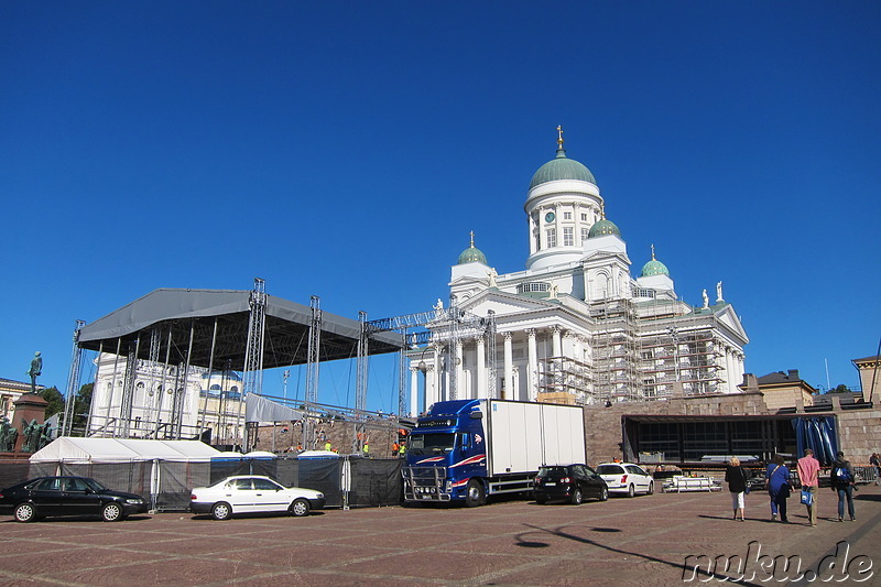 Tuomiokirkko - Kathedrale in Helsinki, Finnland