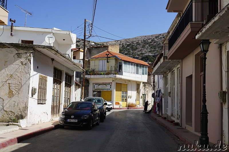 Tzermiado in der Lasithi-Hochebene auf Kreta, Griechenland