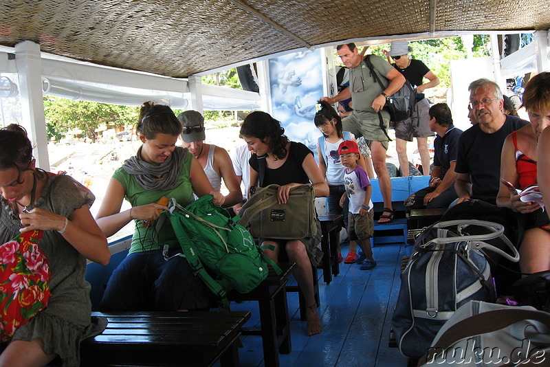 Überfahrt von Bali nach Nusa Lembongan