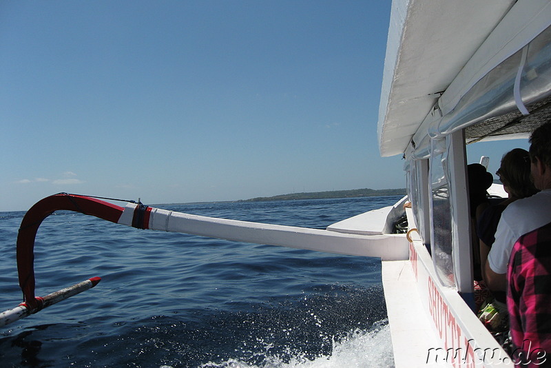 Überfahrt von Bali nach Nusa Lembongan