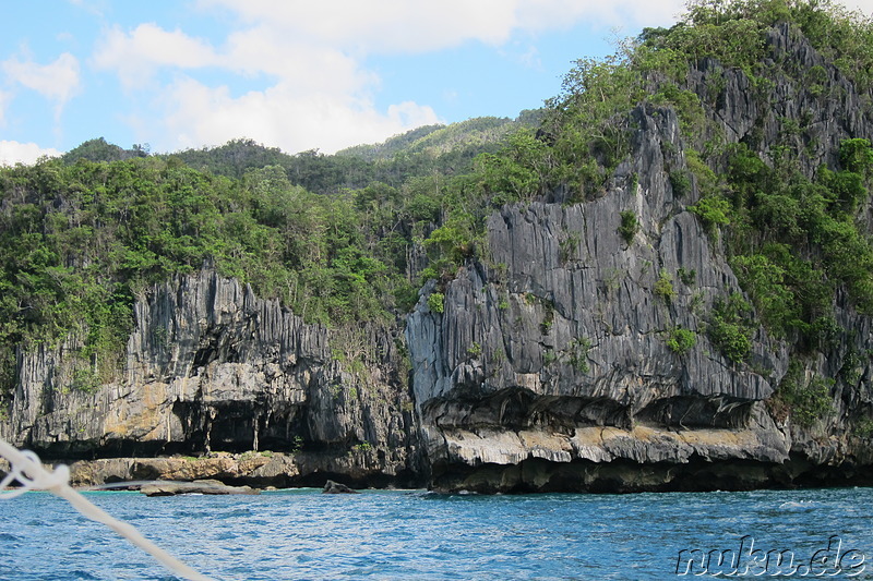 Underground River (Subterranean River National Park) in Sabang, Palawan, Philippinen