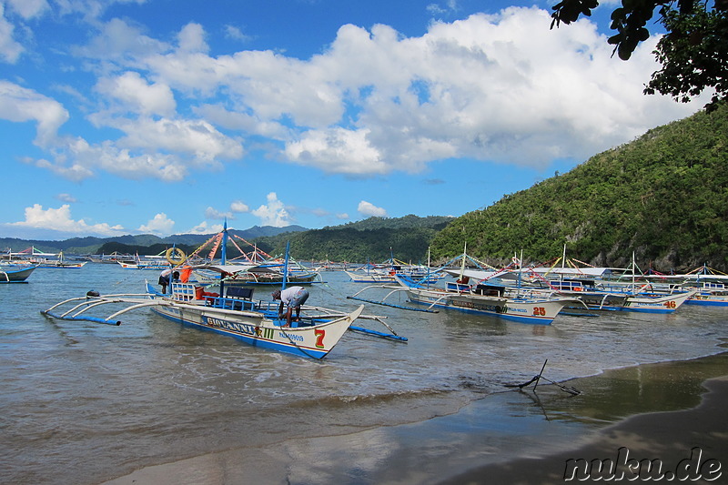 Underground River (Subterranean River National Park) in Sabang, Palawan, Philippinen