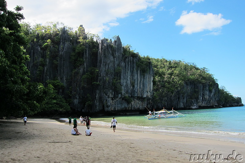 Underground River (Subterranean River National Park) in Sabang, Palawan, Philippinen