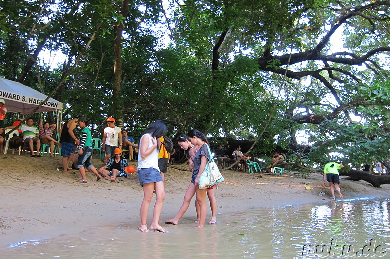 Underground River (Subterranean River National Park) in Sabang, Palawan, Philippinen