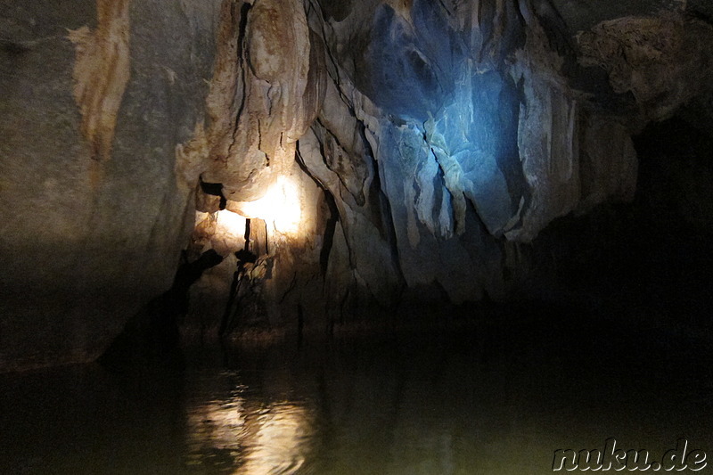 Underground River (Subterranean River National Park) in Sabang, Palawan, Philippinen