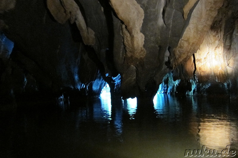 Underground River (Subterranean River National Park) in Sabang, Palawan, Philippinen