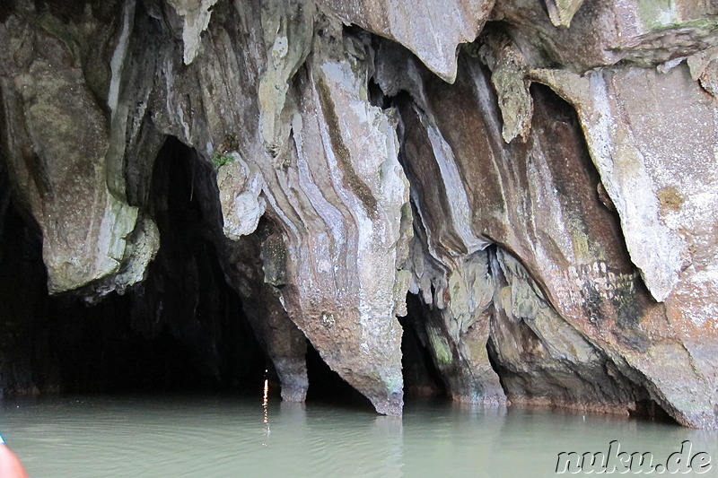 Underground River (Subterranean River National Park) in Sabang, Palawan, Philippinen