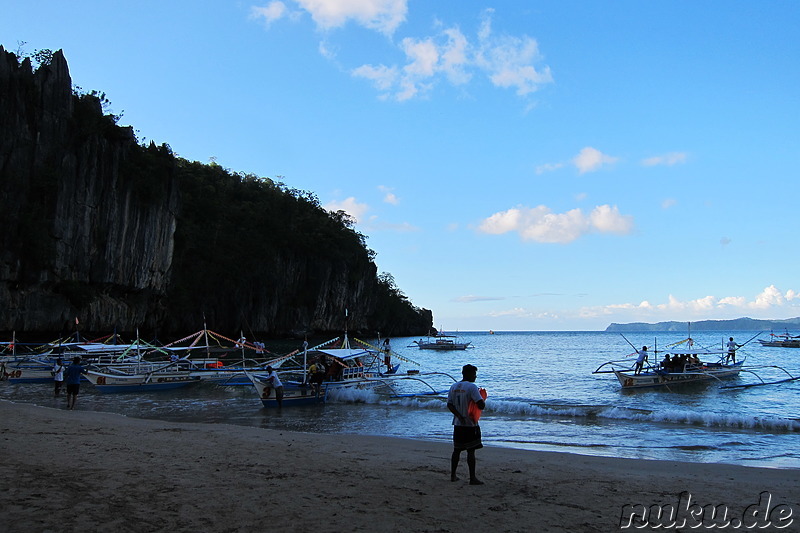 Underground River (Subterranean River National Park) in Sabang, Palawan, Philippinen