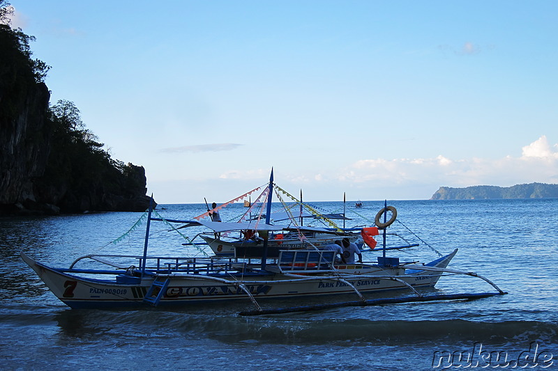 Underground River (Subterranean River National Park) in Sabang, Palawan, Philippinen