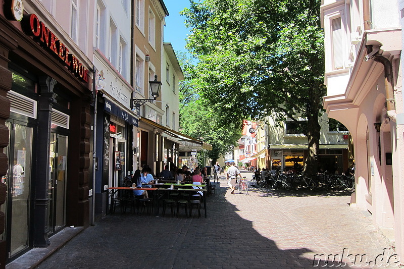 Universitätsviertel in Freiburg im Breisgau