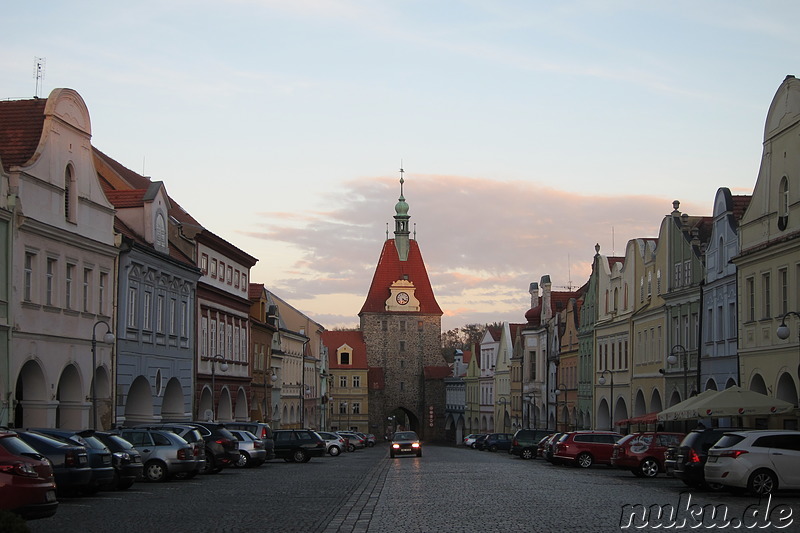 Unteres Stadttor von Domazlice, Tschechien