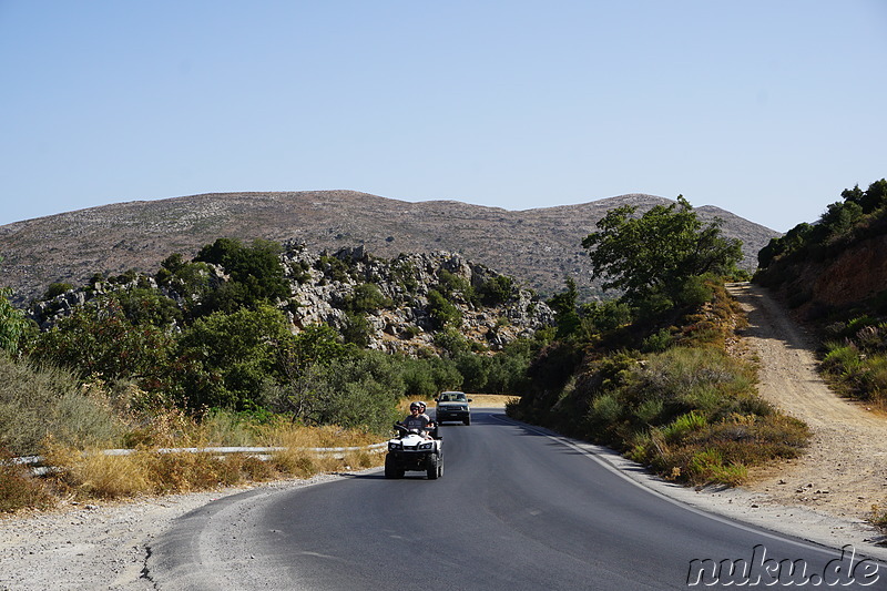 Unterwegs auf der Lasithi-Hochebene auf Kreta, Griechenland